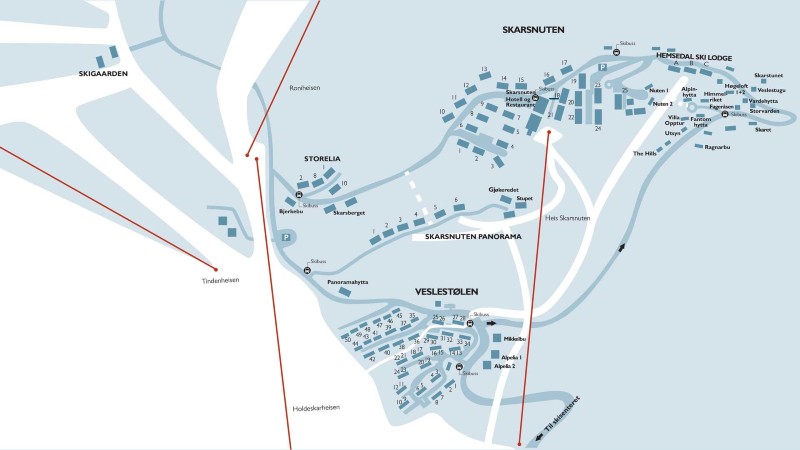 Karta �ver omr�det Skarsnuten. Klicka f�r st�rre bild.